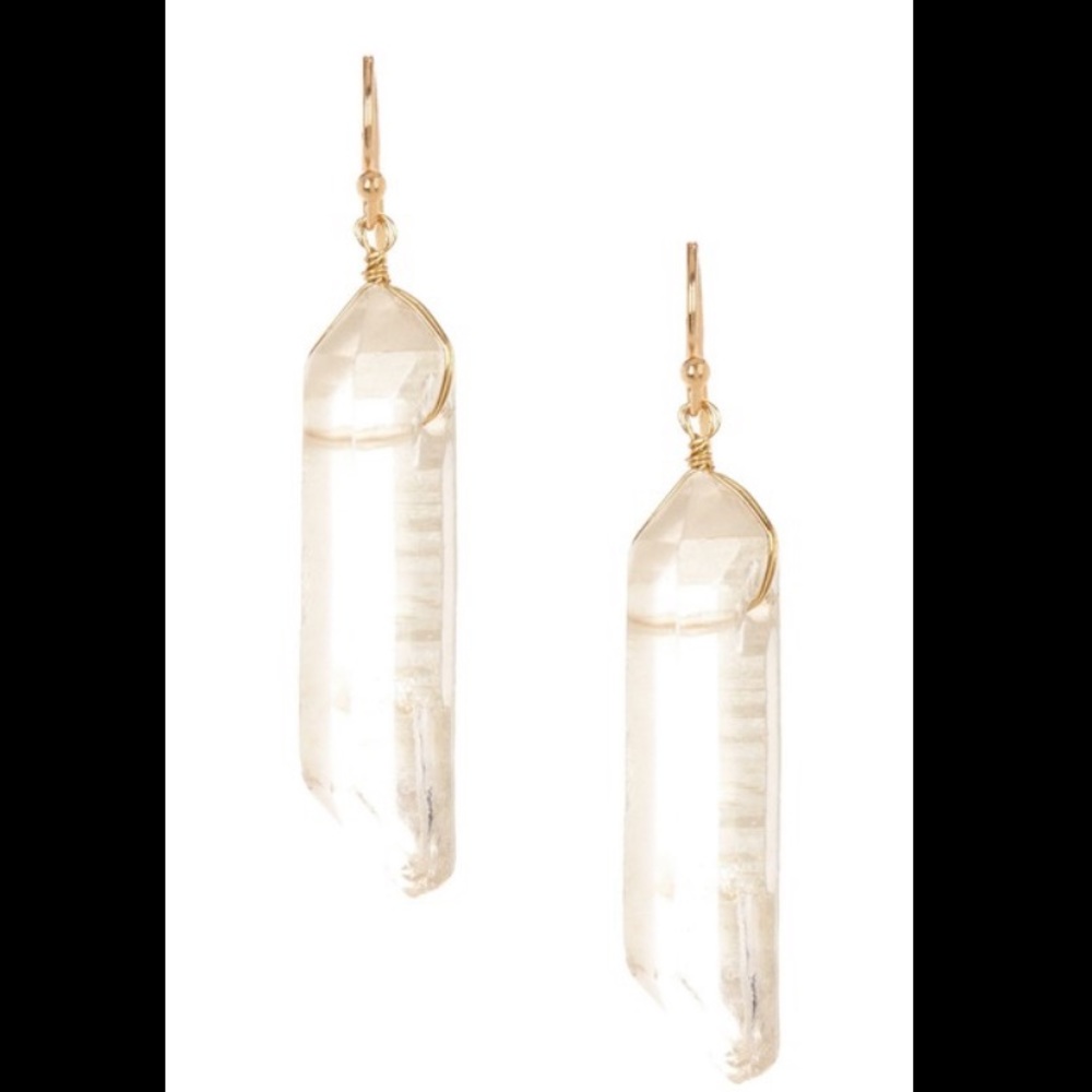 Meghan LA Crystal Earrings :: OS